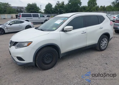 2014 Nissan Rogue S z USA, uszkodzony, nr VIN 5N1AT2MV2EC762843